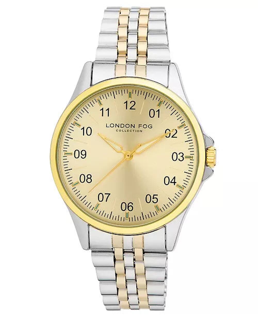 London Fog Collection Womens Watch Two Tone with Champagne Dial NWT